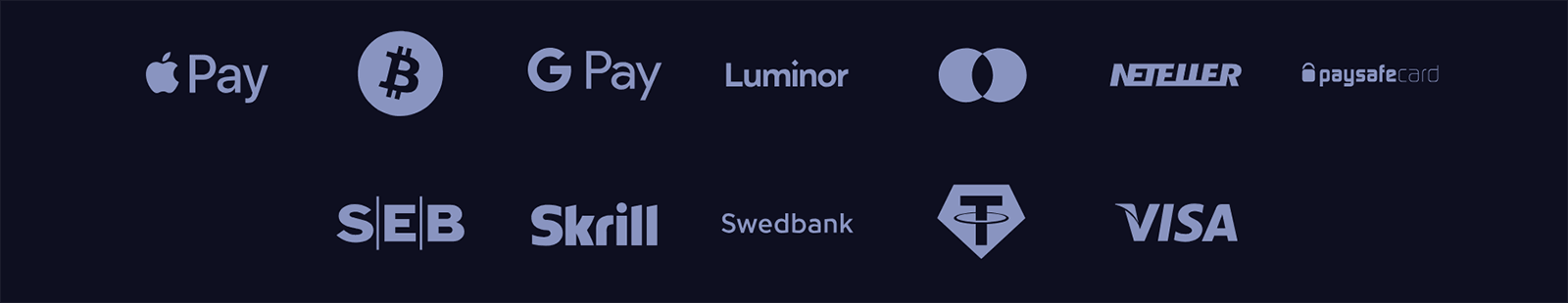 GoldBet kasiino makseviisid Eestis 